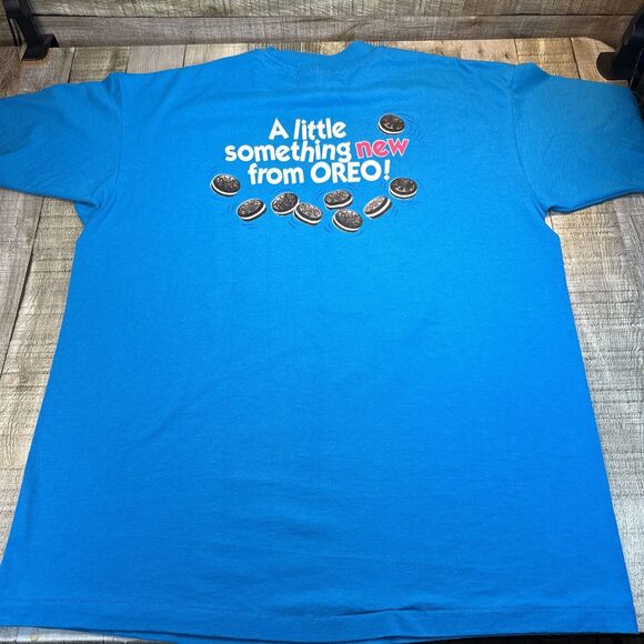 Vintage Oreo Mini shirt 1992 Hanes XL Made In USA - Picture 7 of 8